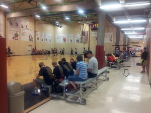 YMCA Basketball court
